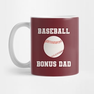 Baseball Bonus Dad Mug